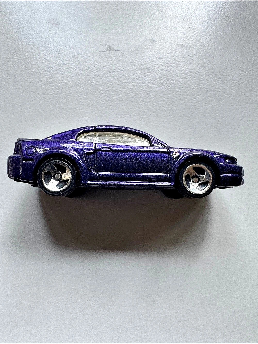 Matchbox Mustang Purple Die-Cast Car